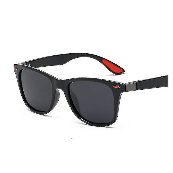 Hot Sale Polariseret Nye Solbriller Klassiske Kvadratiske Kørsel Solbriller Herre Mode Sort Nuancer Uv400 Til Mænd Og Kvinder To Stykker