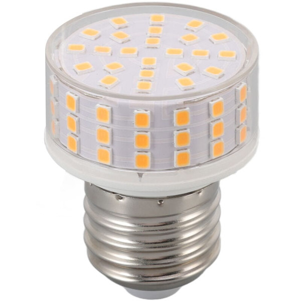 E27 E26 10W LED-lampa 1000LM Flimmerfri Energisparande Lampa för Sovrum Vardagsrum Kök Hall 85-265V Varmvitt Ljus
