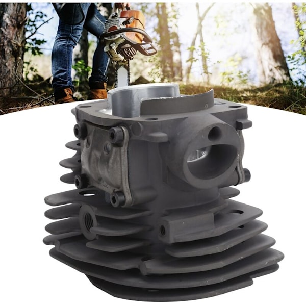 45mm Cylinder Kolv Ljuddämpare Set Trädgårdsverktyg Tillbehör Passar Jonsered CS2150 CS2152