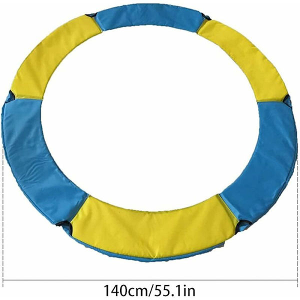 Trampolinöverdrag Fjäder Skumdyna Ersättning Tillbehör Trampolin Hoppmatta för att skydda studsmattan från elementen och smuts Olika färger 1,4 m