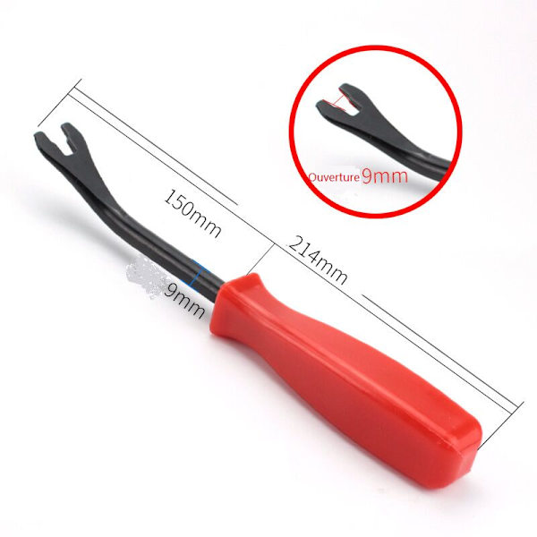 Häftagningsverktyg för möbelklädsel, häftklammerborttagare, kraftig spikdragare, verktyg för borttagning av klädselgel (5-pack)