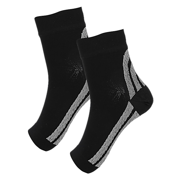 1 par/set Kompressionsstrumpor för utomhussporter, plantar fasciitstrumpor, hälstöd