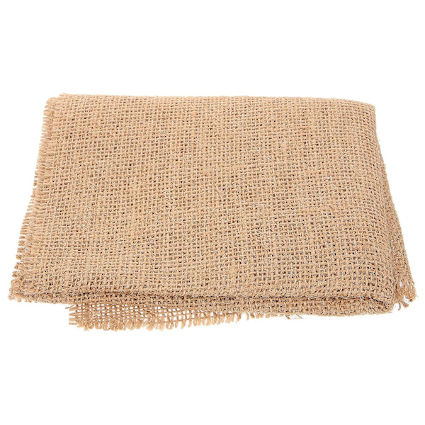 Landlig bordplade i linned til middagsbordet, dekorativ bordplade til køkkenbordet (45,00 x 30,00 x 0,20 cm)