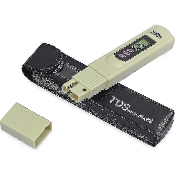 Lcd Tds-3 drikkevannskvalitetsmåler digital tester temperatur Ppm testmåler pennanalysator