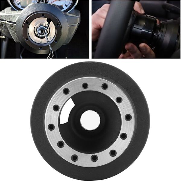 Adapter för rattnav, set med ersättningsdelar för bilkonvertering, passar till E46 MOMO/OMP/NRG