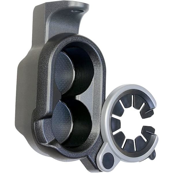 Plastkopphållare för bil till Benz SMART W451 Center Console, Svart