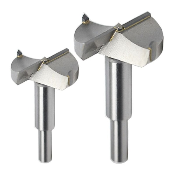 2 st. form borr ?? 35 och 40 mm med skaft ?? 8mm Verktygsstål Borr Träborr Set för Mjukt Trä DIY Version