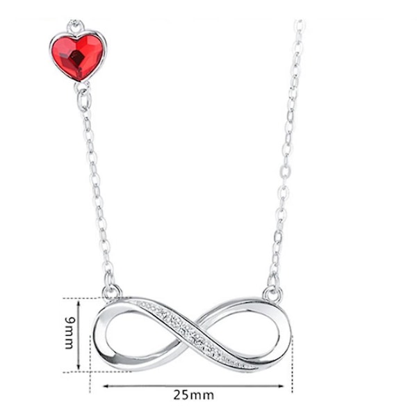 Kvinners 925 Sterling Sølv Infinity Armbånd, Kvinners Justerbart Kjærlighetsarmbånd, Kvinners Smykker Julegaver Kvinners Bursdag Morsdagsgave Mo
