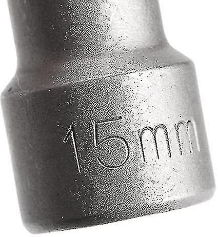 10 st Hex Socket Sleeve Munstycken Magnetisk Mutterdrivset Borr Adapter Hex Power Tools 6-15mm