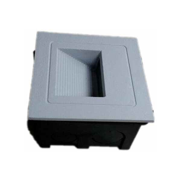 LED-vägglampa 3W Vit LED-trappbelysning
