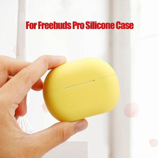 Til Freebuds Pro Tws Hovedtelefoner Vaskbar Shell Anti Dust Housing Sleeve skridsikker（Hvid）