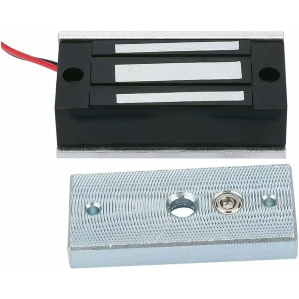 Elektromagnetiskt lås 60 kg 100 lbs 12V Fel NC Node Access Control System Mini Litet Dörrlås för Longziming Elektrisk Säkerhetssystem