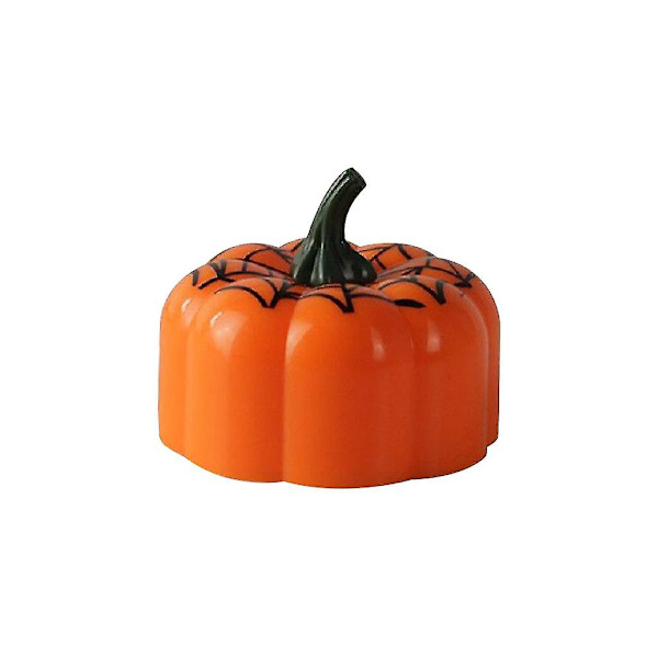 12 stk Halloween lys LED gresskarlampe for festdekorasjon gresskarlampe