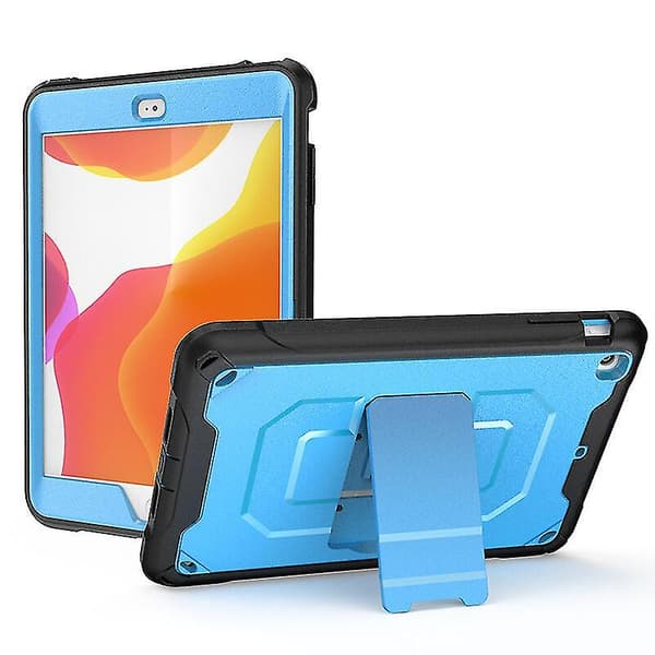 Shiny Surface Etui til iPad Mini 1/2/3 med justerbart stativ, bikagedesign til varmeafledning, fuld beskyttelse