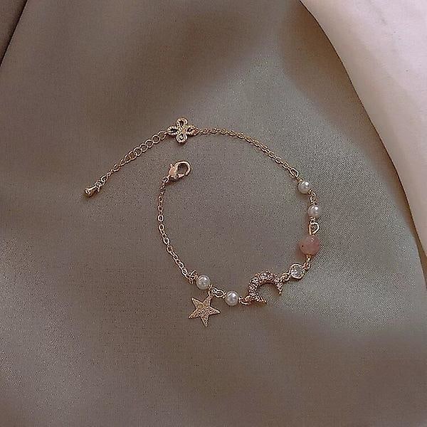 Fashion Star Moon Bracelet [pink]