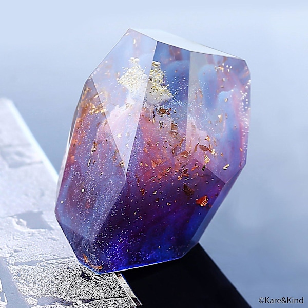 Polymer Clay/Resin Epoxy-forme - DIY 'Kvartskrystal'-sæt - Sæt med 3 silikoneforme