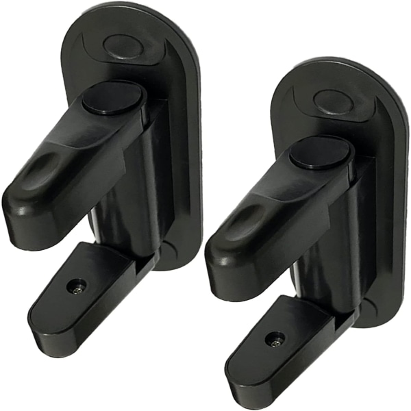 2-pack barnsäkra dörrhandtagsspärrar - Ingen borrning 3M självhäftande design, lämplig för barnsäkerhetsspärrar på dörrar, skåp, fönster