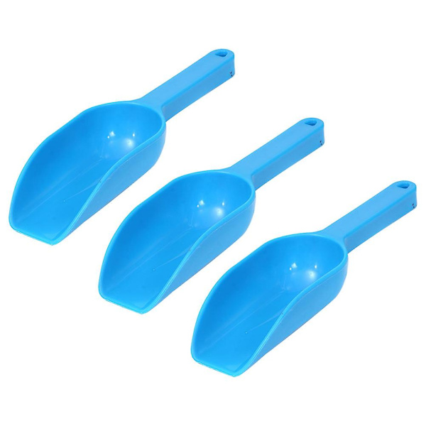 3 stk. Mini Sandskove Strandlegetøj Plastik Sneskovl Legetøj til Børn（23X6.5CM）