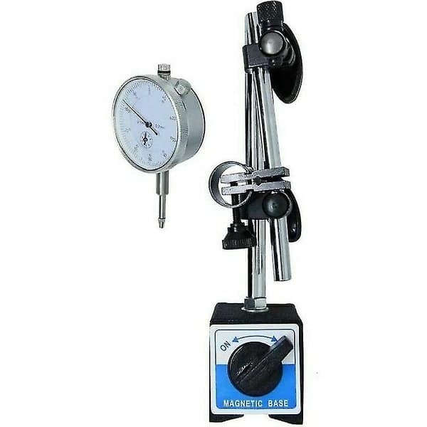 Magnetisk basmätare bas med magnetisk bas, mätområde 10/0,01 mm, 1 set