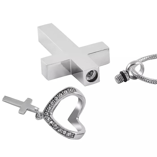 (A)Kors Halsband för Kvinnor Flickor - Gåvor（C）