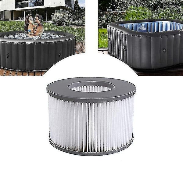 Kompatibel med MSPA FD2089 uppblåsbart badkar vattenfilter