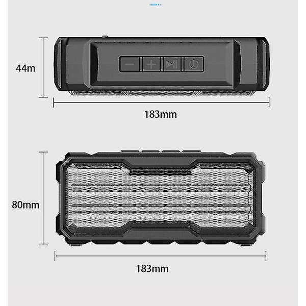 Vedenpitävä langaton Bluetooth-kaiutin ulkokäyttöön