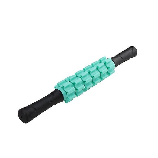 Urheiluhierontalihasrulla Hierontapuikkorulla syväkudoksille 360-vaihteinen Muscle Roller Stick (6 vaihdetta, vihreä)