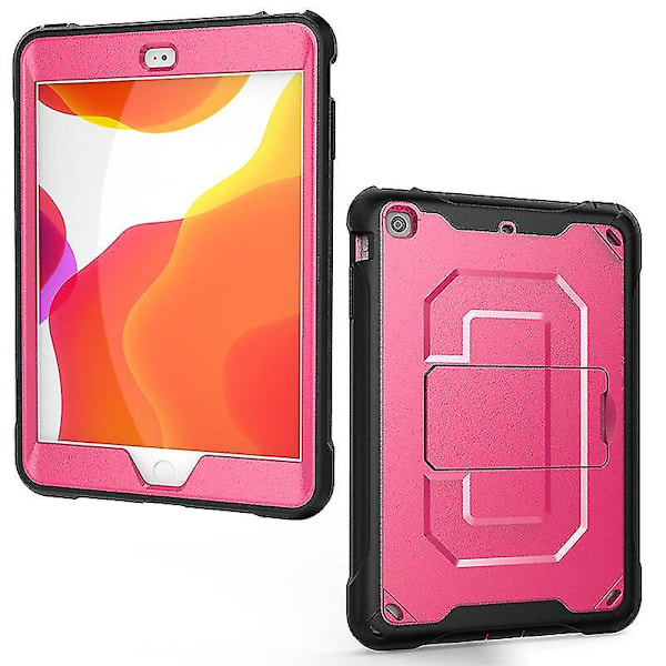 Shiny Surface Etui til iPad Mini 1/2/3 med justerbart stativ, bikagedesign til varmeafledning, fuld beskyttelse