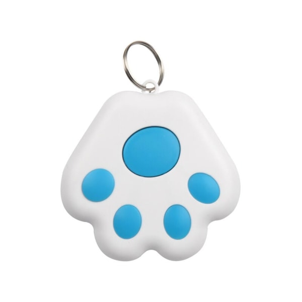GPS-tracker, GPS Mini Tracking Locator, Bärbar Bluetooth Smart Anti-lost Trådlös Enhet Finder Barn Resväska Husdjur Set-Himmelsblå