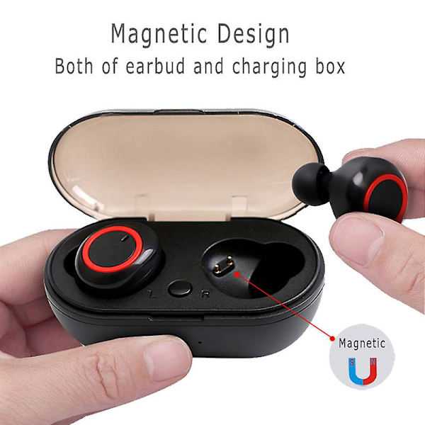 Y50 Bluetooth-headset Tws2 sport och trådlöst headset för utomhusbruk