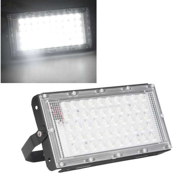 LED Flood Light 50W 12V Super Bright White Light Vattentätt LED Flood Light utomhus för innergårdar och trädgårdar