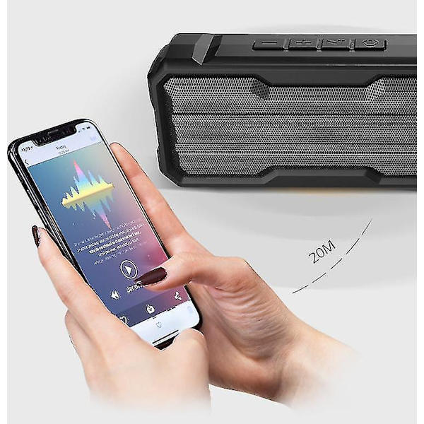 Vedenpitävä langaton Bluetooth-kaiutin ulkokäyttöön