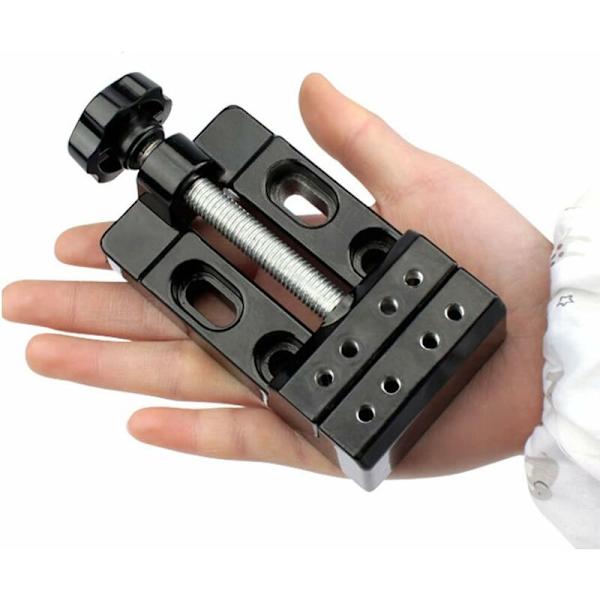 Mini borrskruvstycke bänk klämma mekaniker maskin skruvstycke för smycken valnöt kärnkraftsur reparation klämma DIY snidning