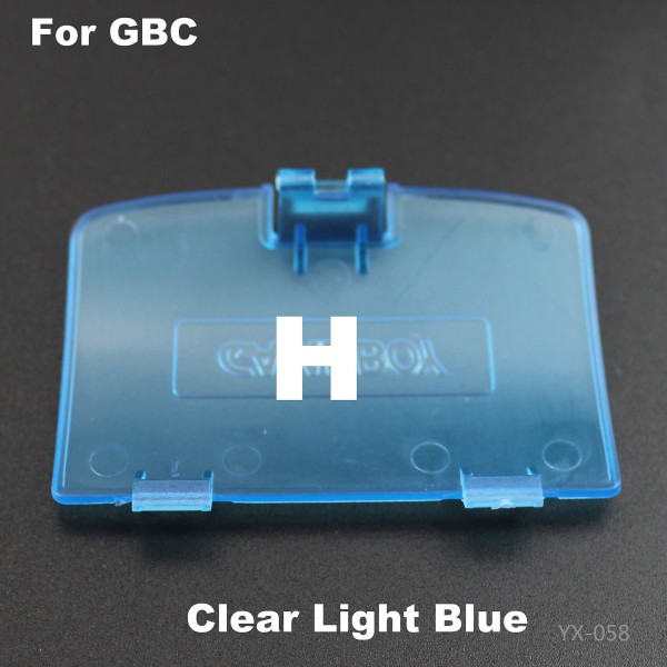 1 stycke 11 färger Alternativ Djupblått cover för Gbc-hus Begränsat gult + blått case Shell- case Gb ColorH