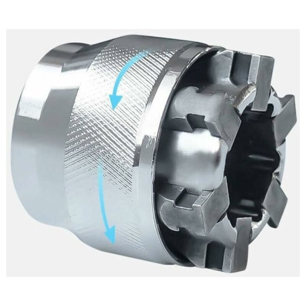 1PCS 3/8 tum Driv 10-19mm Justerbar Hex Universal Socket Torque Ratchet Socket Adapter Nyckelhuvud Spännhylsa Reparationsverktyg