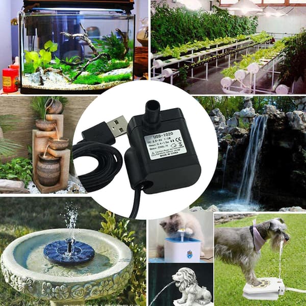 Automatisk vattenpump Elektrisk husdjursvattenpump Katter Dricksmatare