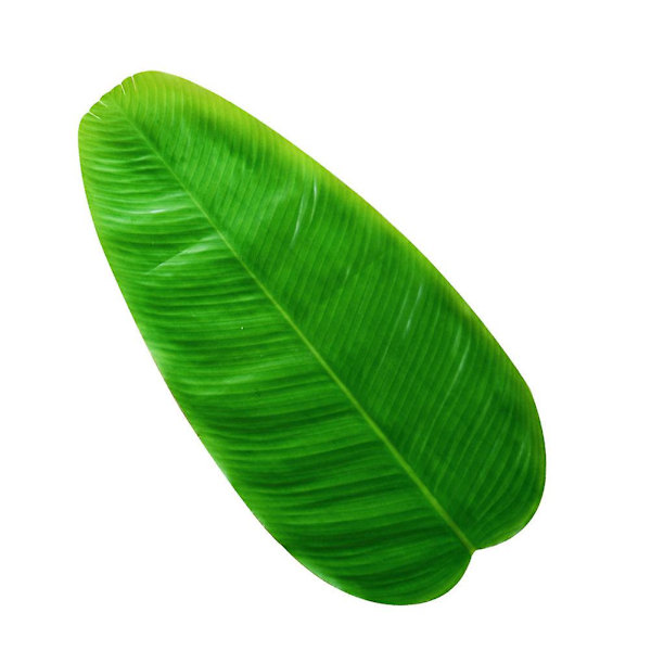 2 kpl Havaijin lämmönkestävät paikka-alustat banaaninlehti liukumattomat vedenpitävät ruokapöydän alustat kotiin keittiöön ravintolaan (vihreä)（vihreä）
