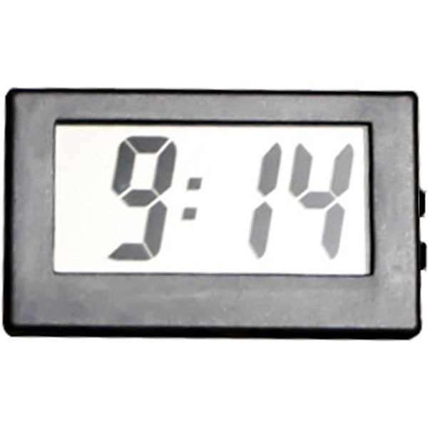 Skrivbordsur, liten elektronisk klocka, batteridrivna digitala klockor, LED-display, mini tyst