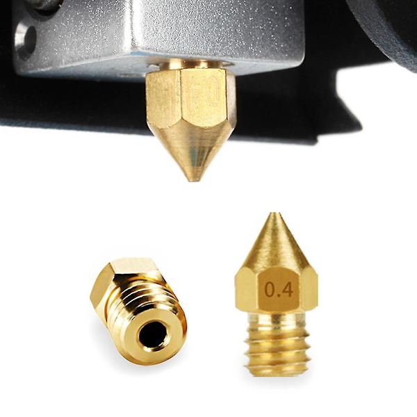 3D-skrivare Aluminiumlegering Extruder Aluminiumblock 1,75 mm 3 mm Fjärrkontroll för Cr10