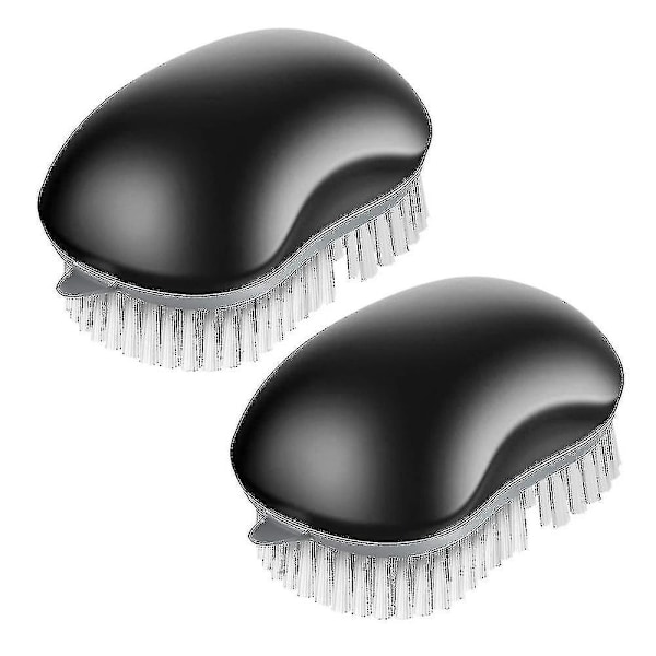 Frukt- och grönsaksborste med halkfri, bekväm grepp, 2-pack