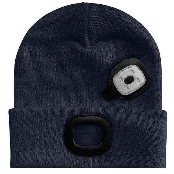 LED-belyst hat, løbehat med lys Extrem（Marineblå）