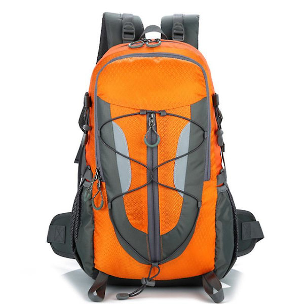 40l Lightweight Packable Backpack For Hiking Traveling Camping Water Resistant Foldable Outdoor Travel Daypack（ORANGE)