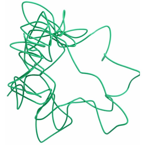 Bindningstråd bindningskabel planteringskabel blomstertråd trädgårdstråd gummi mjuk silikonbelagd 3mm x 5m