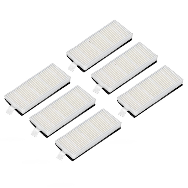 6 stk Lydsto R1 Sweeper Filter Element Screen Kit - Reservedeler