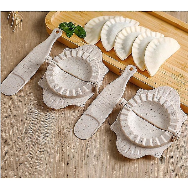 Degpress Set: Perfekt för dumplings, calzone, ravioli, empanada, omsättning pierogi