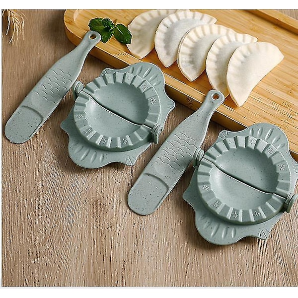 Degpress Set: Perfekt för dumplings, calzone, ravioli, empanada, omsättning pierogi