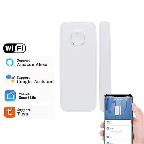 Wifi trådløs vindus- og dør sensor magnetisk detektor