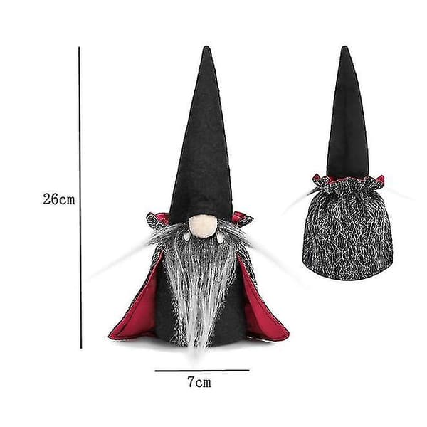 Halloween Faceless Beard Dwarf Gnome Doll Ornaments Decor Party