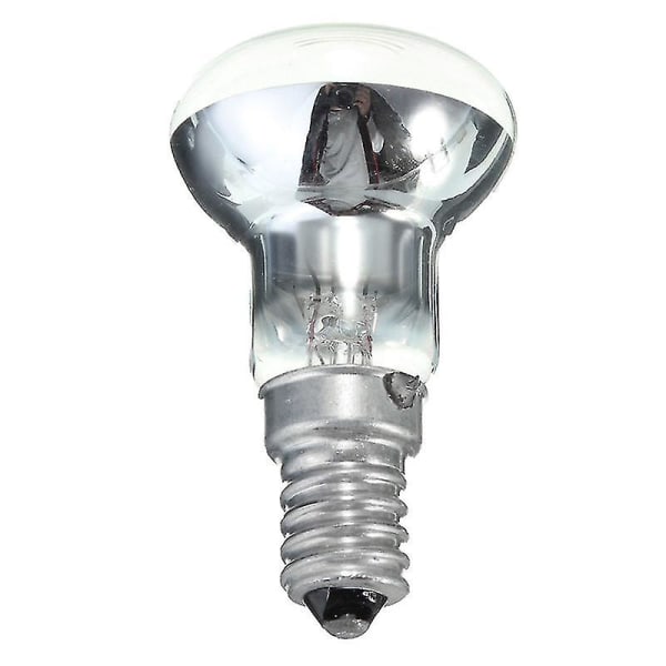 2 stk lyspære E14 lampesokkel Ses 40w R50 reflekterende punktpære lavalampe glødende glødelampe