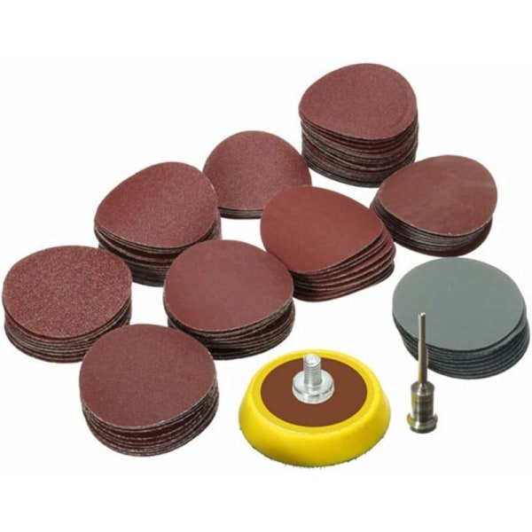 longziming Pimpsten + Slipskiva Set för Rengöringsverktyg 1/8 Grit Mini Poleringsborr 1 Tums Kraft Flexibelt Kit Tary Pads